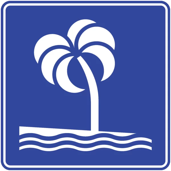 Sign Playa Señal de playa SIT-9 - roadsings